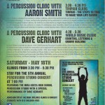 Percussion 2013 Clinic Flyer FINAL W-OUTLINES